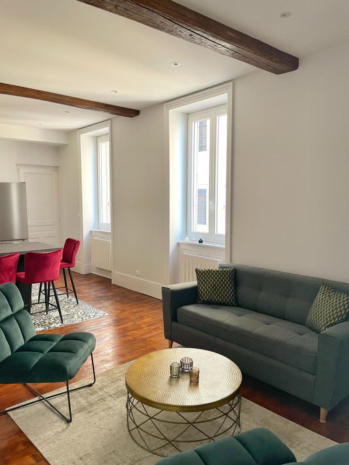 Center Macon Charmant Appartement Avec Vue Sur La Saone 外观 照片